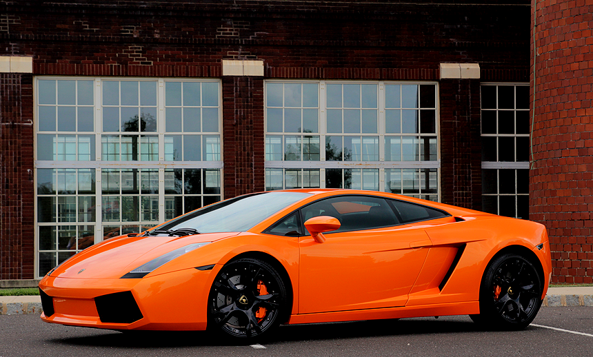 Danica Patrick &  Lamborghini Gallardo