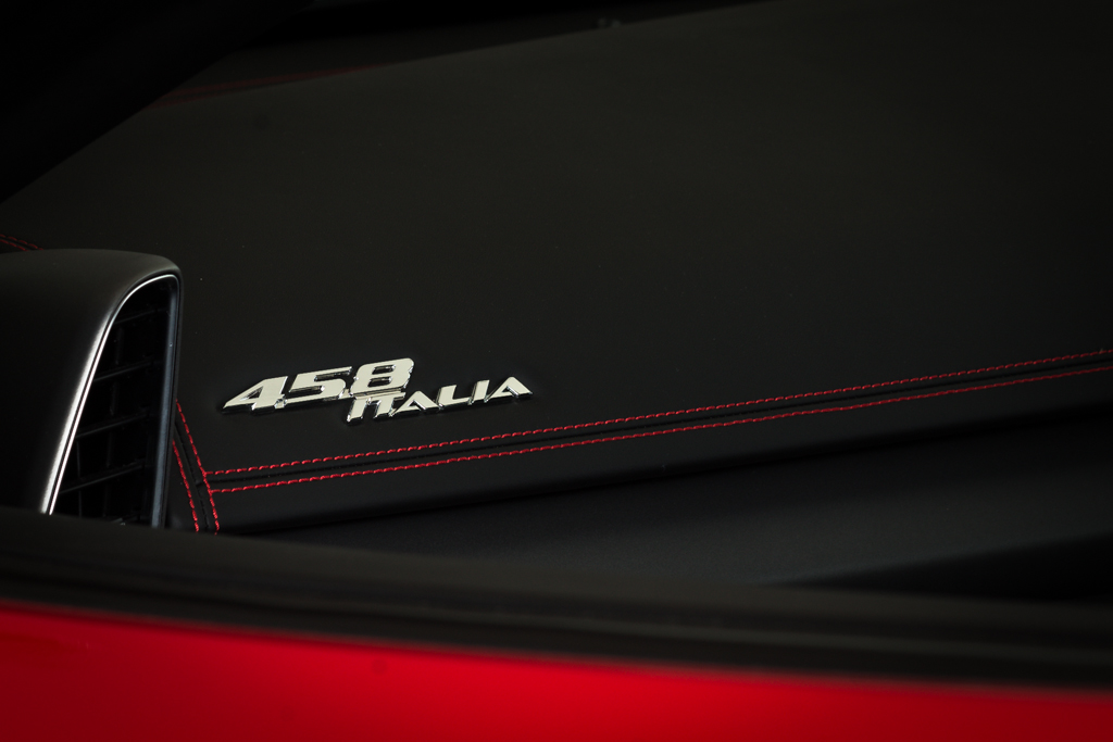 Ferrari 458 Italia Model and Badging