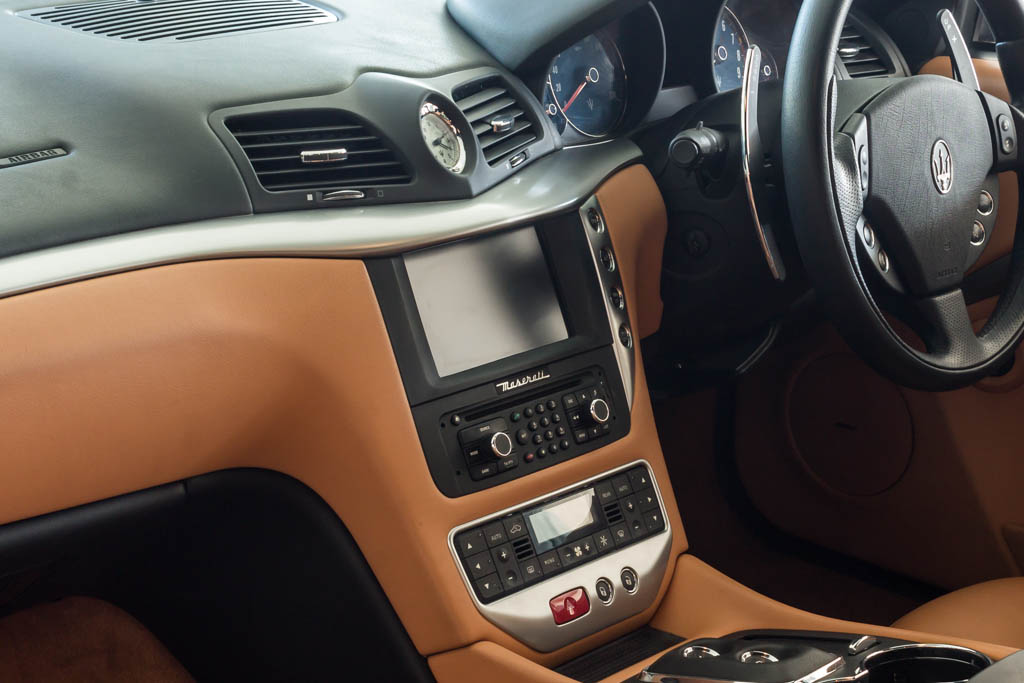 Maserati GranTurismoS infotainment system