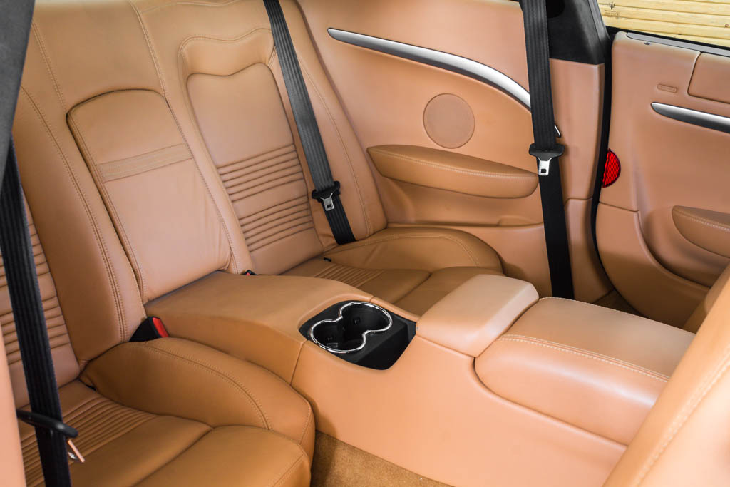 Maserati GranTurismoS rear seat