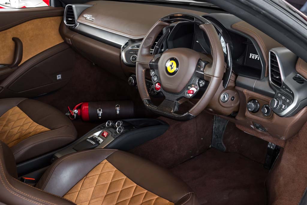 Ferrari 458 Italia Dashboard
