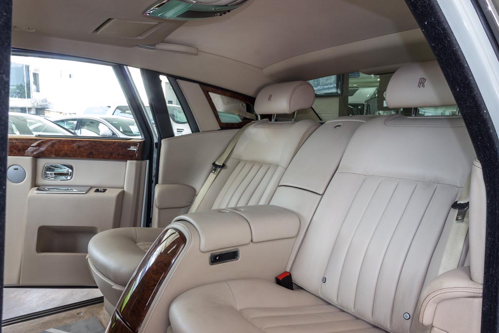 Rolls Royce Phantom rear seats