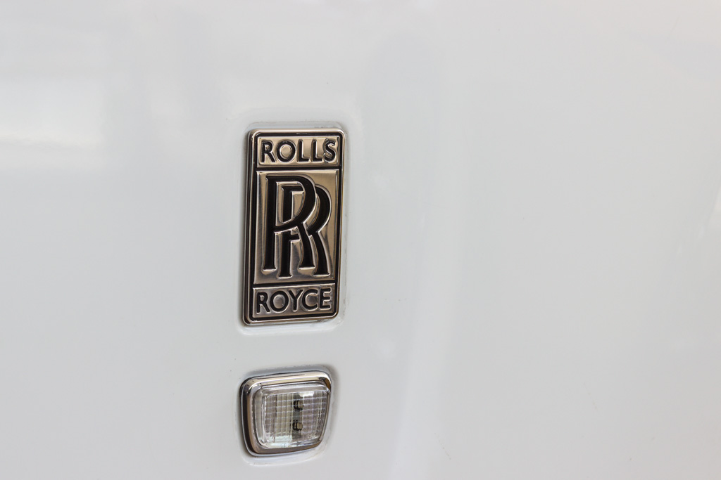 Rolls Royce Phantom model and badging