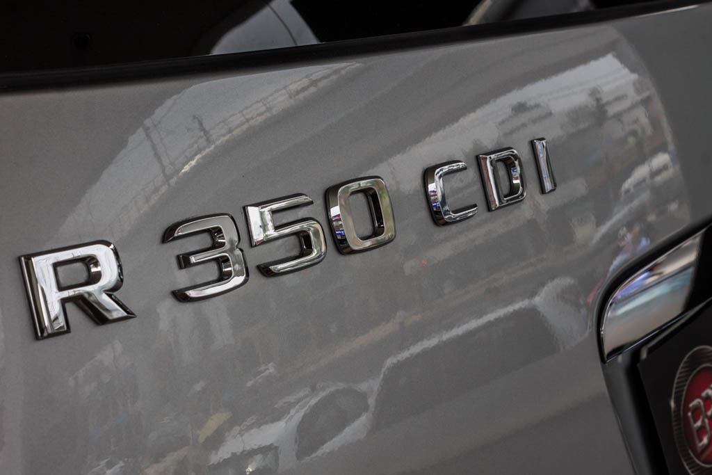 Mercedes-Benz R350 CDI 4Matic model and badging 3