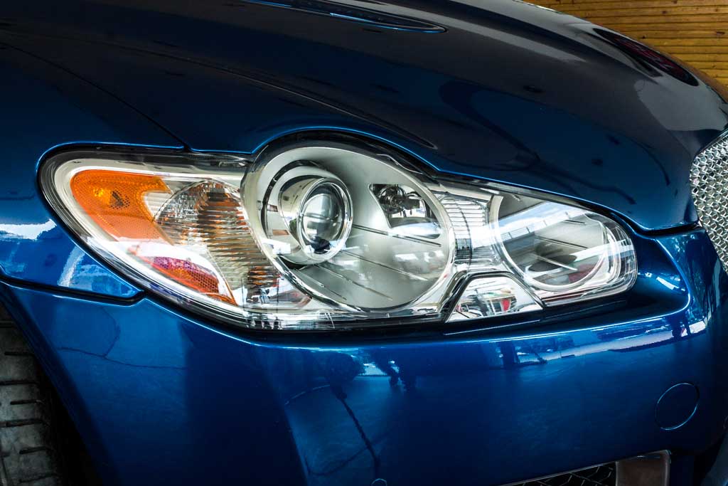 Jaguar XFR headlight