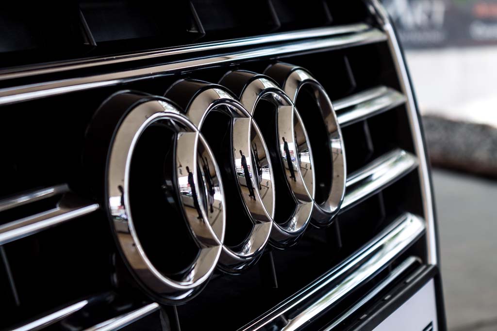Audi A8 L model and badging
