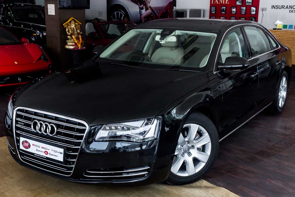 Audi A8 L front left view