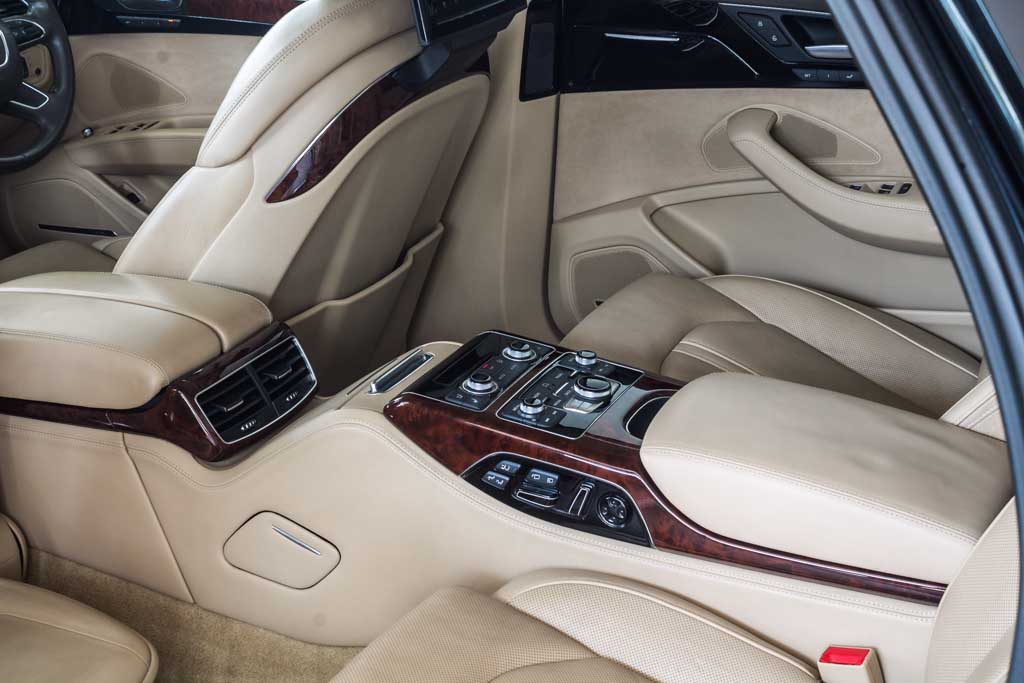 Audi A8 L armrest