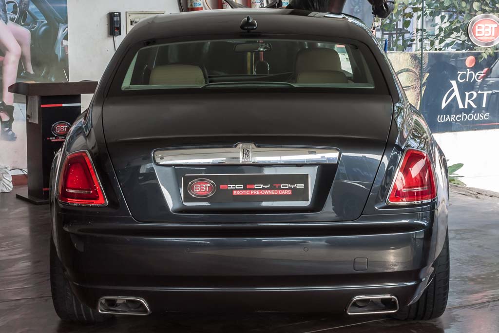 Rolls Royce Ghost rear view