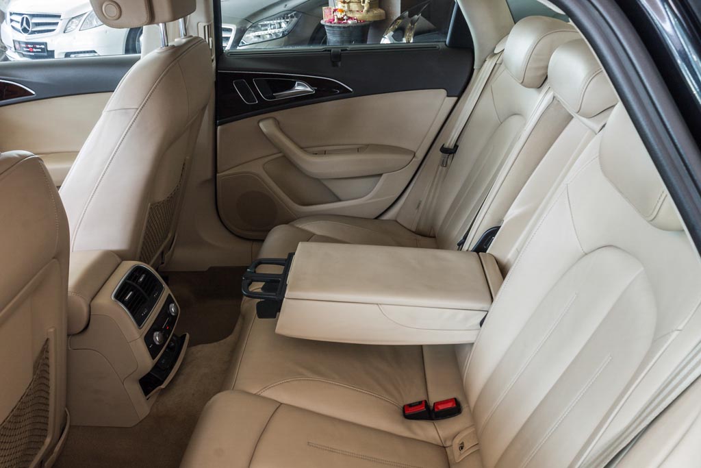 Audi A6 rear seats