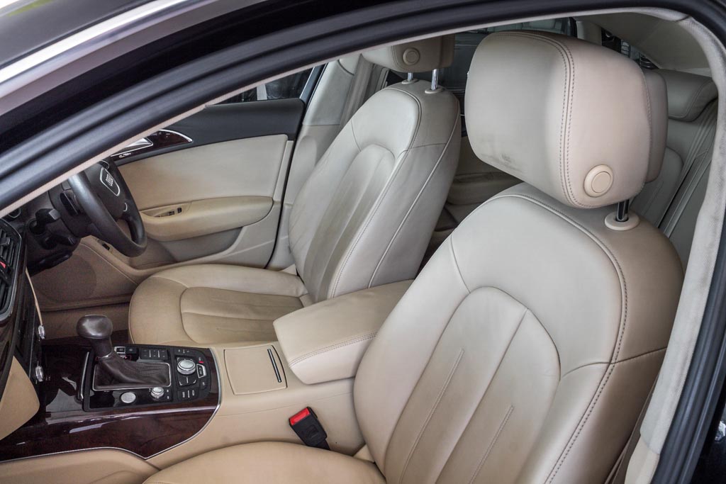 Audi A6 front seats