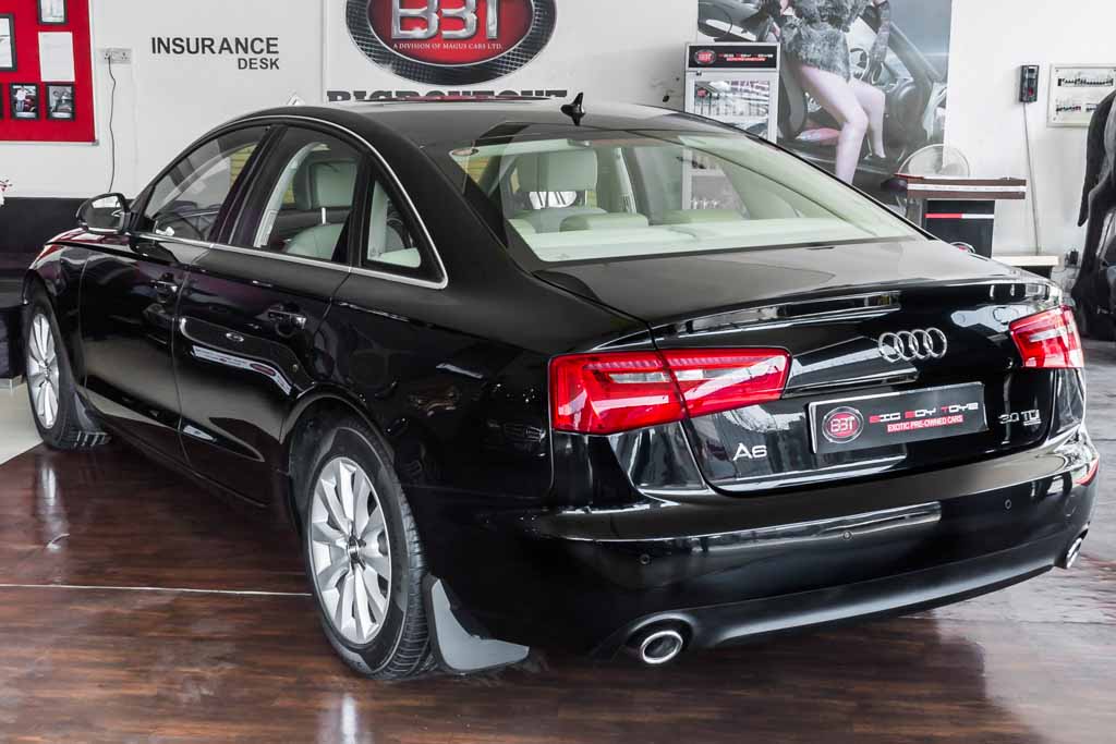 Audi A6 rear left view
