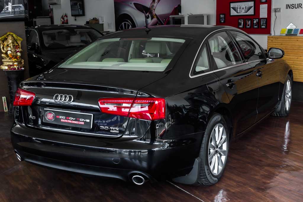 Audi A6 rear right view