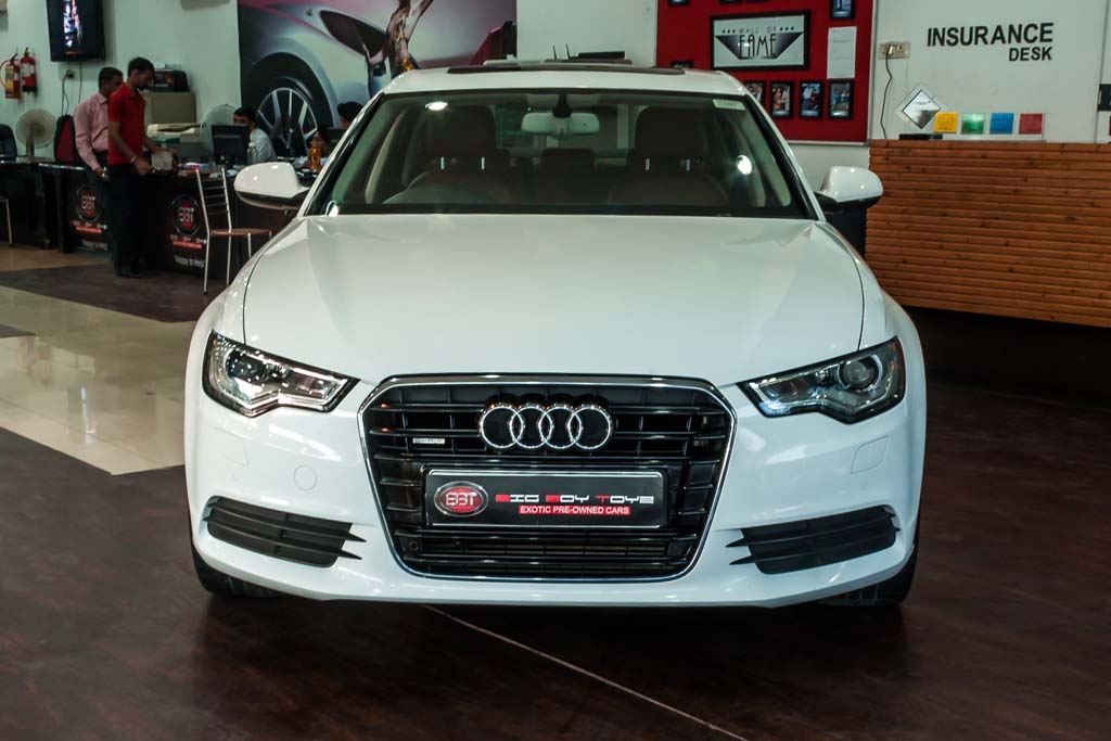 Audi A6 front view
