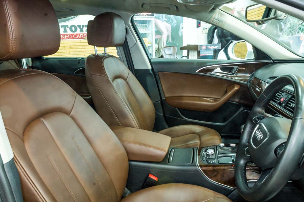 Audi A6 front seats