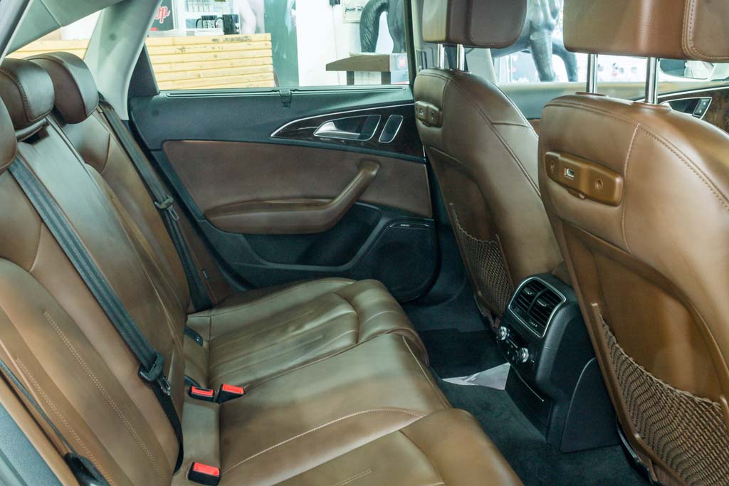 Audi A6 rear seats