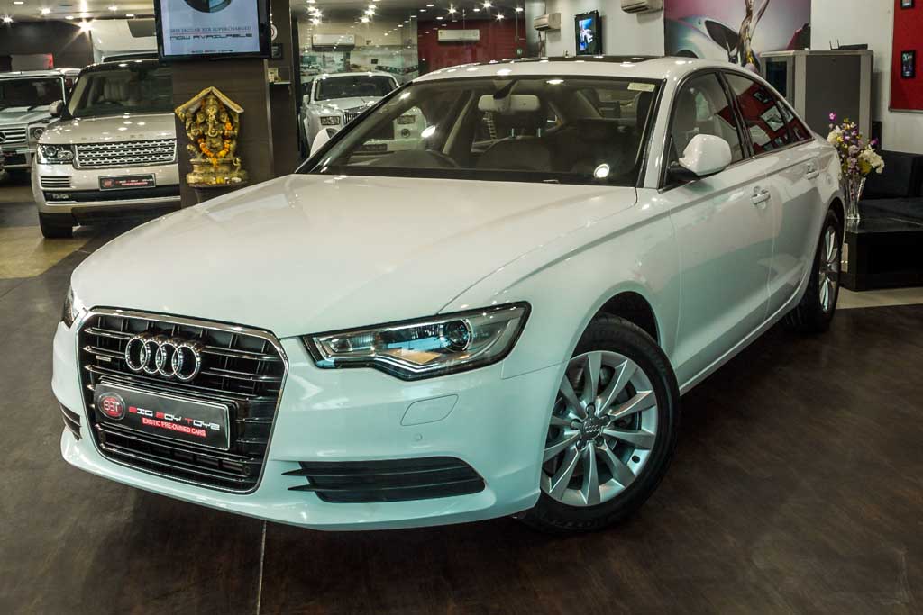 Audi A6 front left view