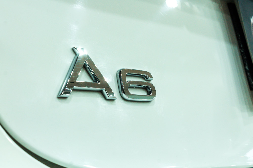 Audi A6 model and badging