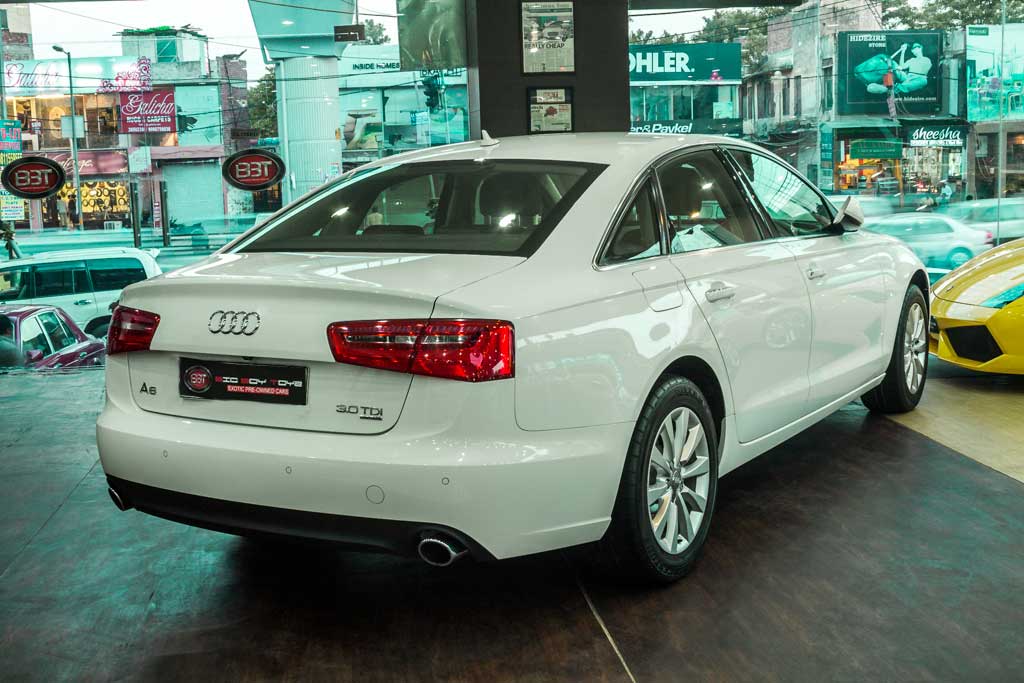 Audi A6 rear right view