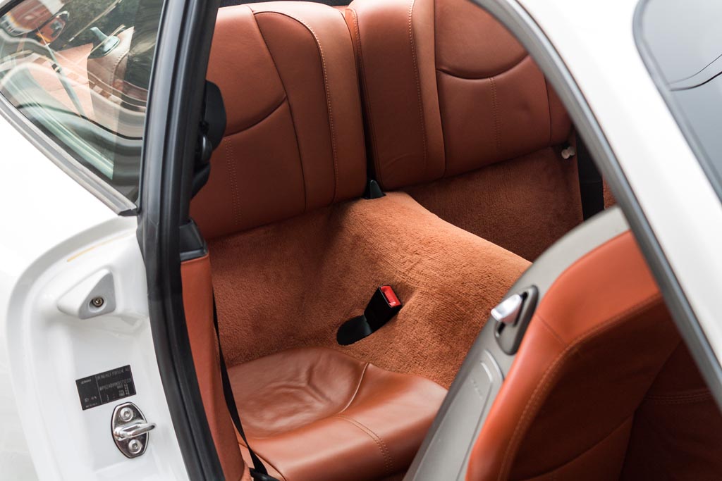 Porsche 911 Carrera S rear seat