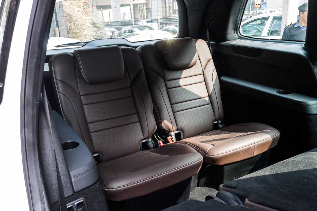 Mercedes-Benz GL 63 AMG back seat