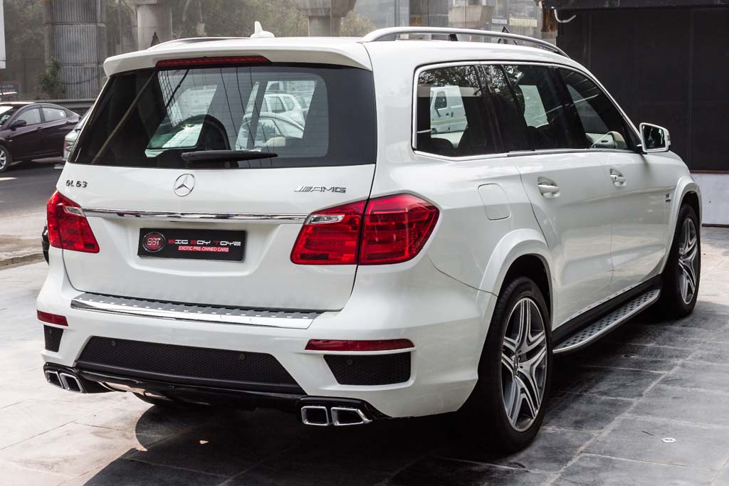 Mercedes-Benz GL 63 AMG rear right side view