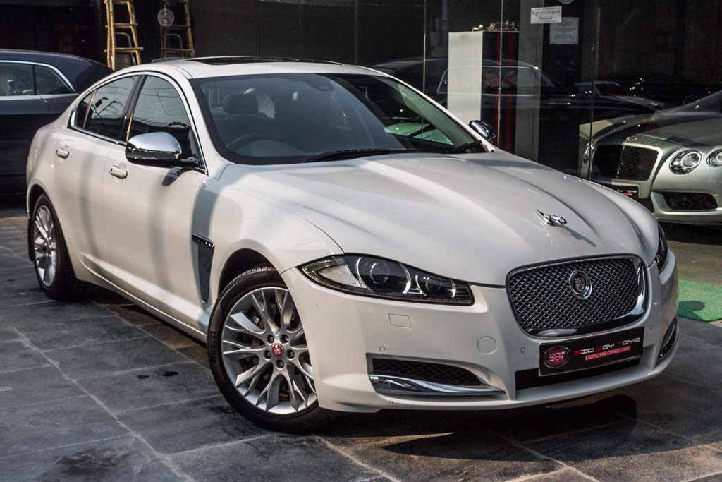 Jaguar XF front right view