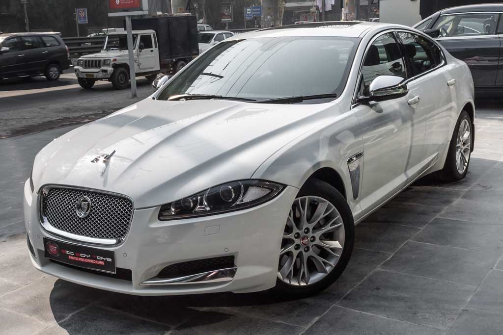 Jaguar XF front left view