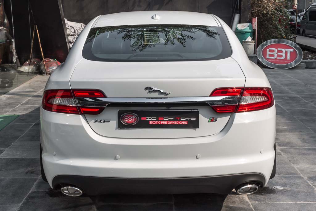 Jaguar XF rear view