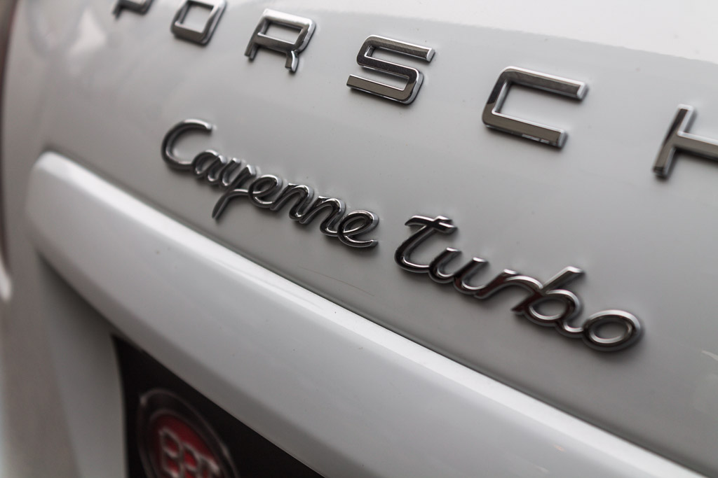 Porsche Cayenne Turbo model anf badging 2