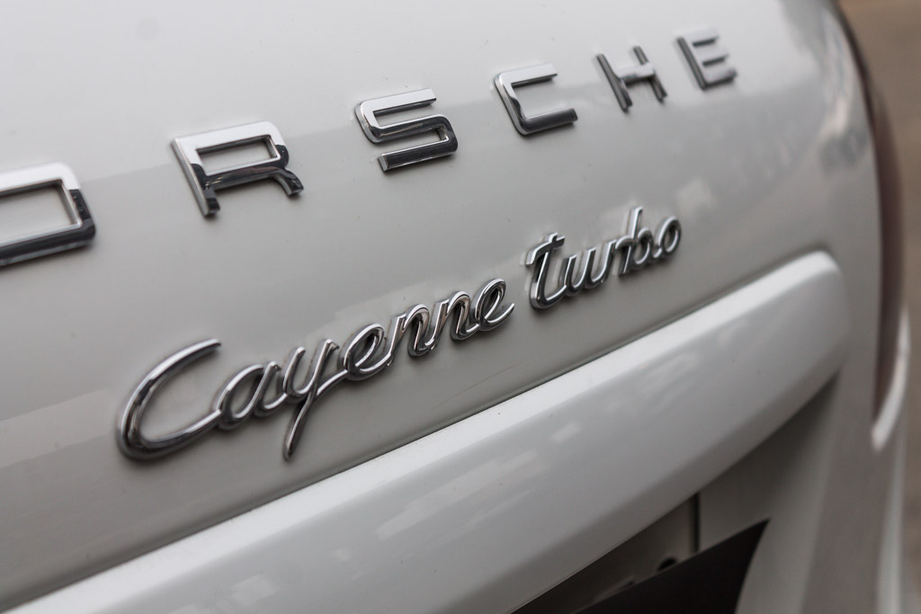 Porsche Cayenne Turbo model anf badging 1