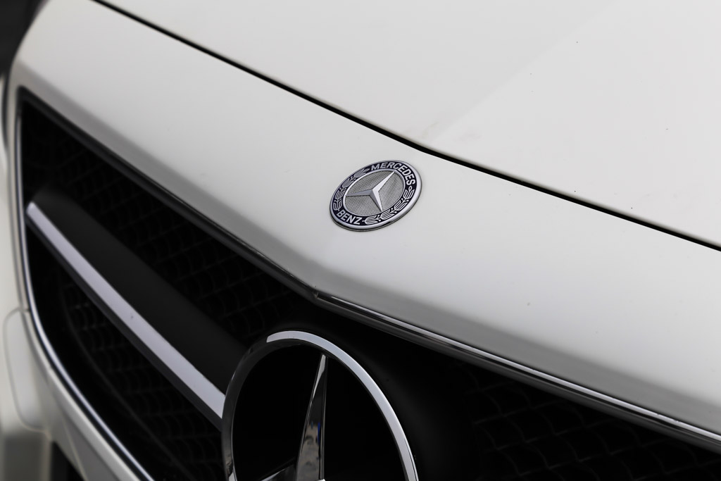 Mercedes-Benz CLS 350 model and badging