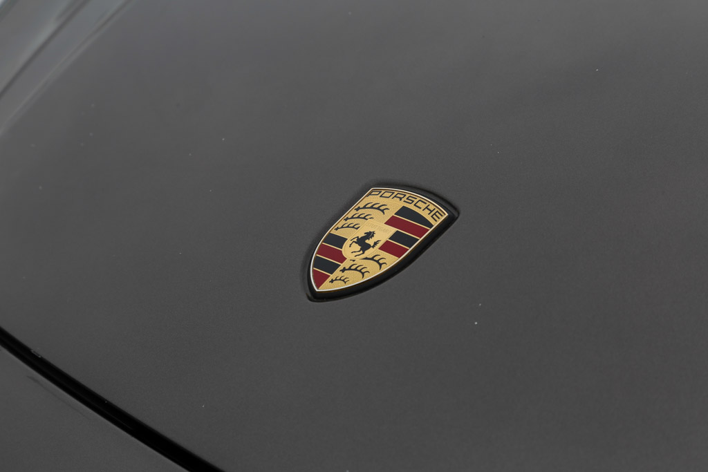 Porsche Cayenne Turbo model and badging