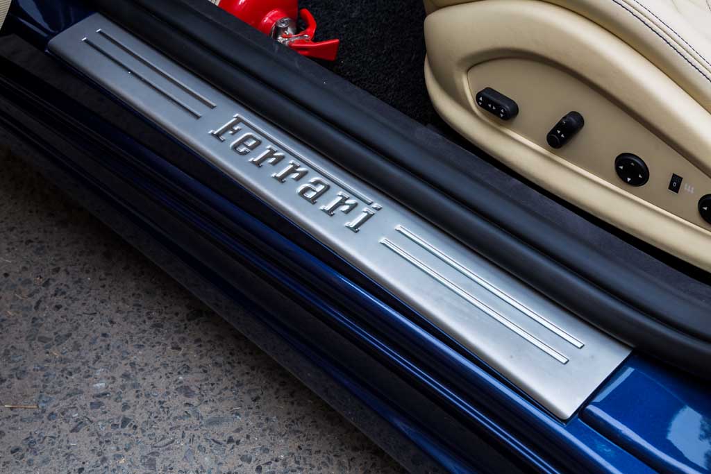 Ferrari California model and badging