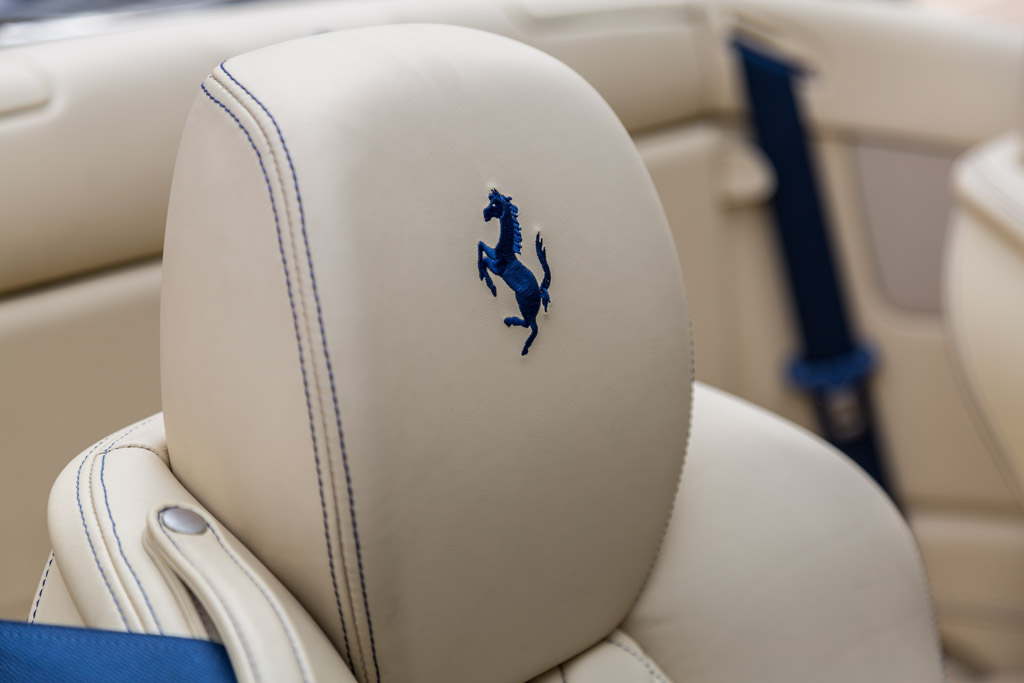 Ferrari California model and badging