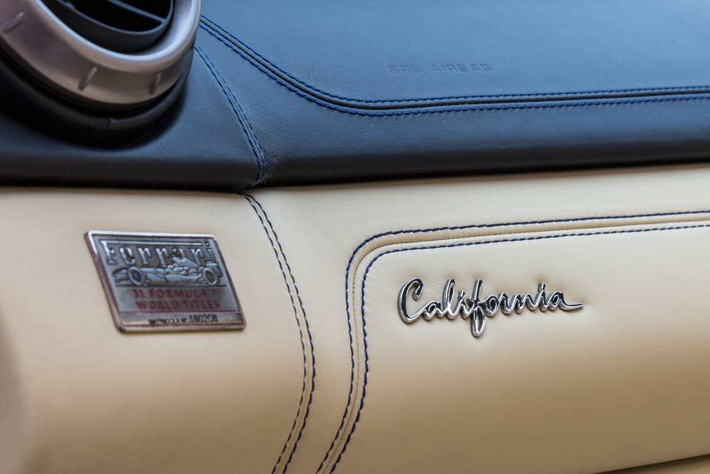 Ferrari California upholestary