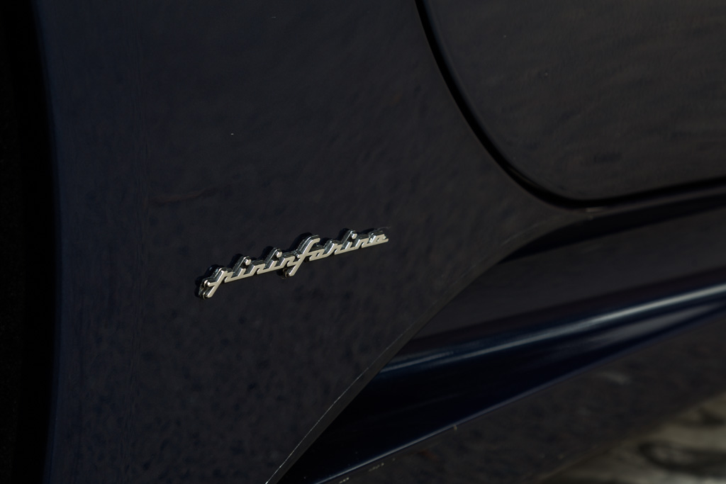 Ferrari California model and badging