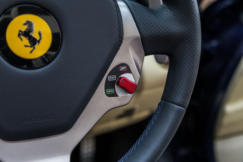 Ferrari California steering wheel