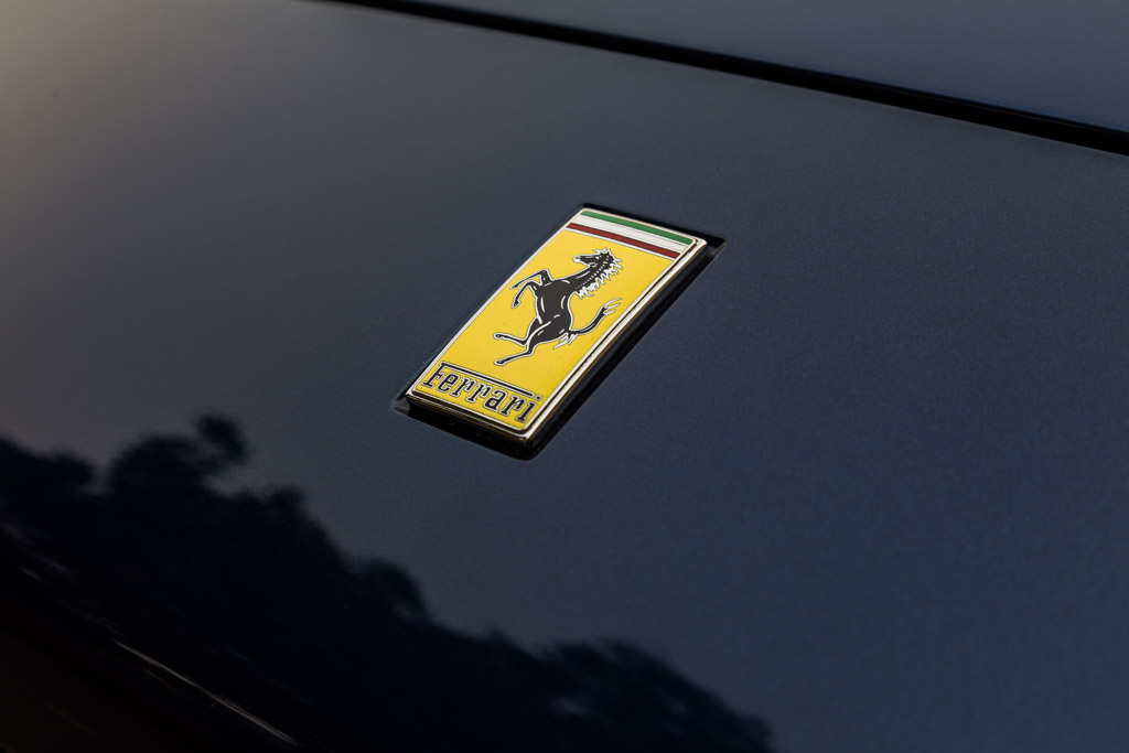 Ferrari California model and badging