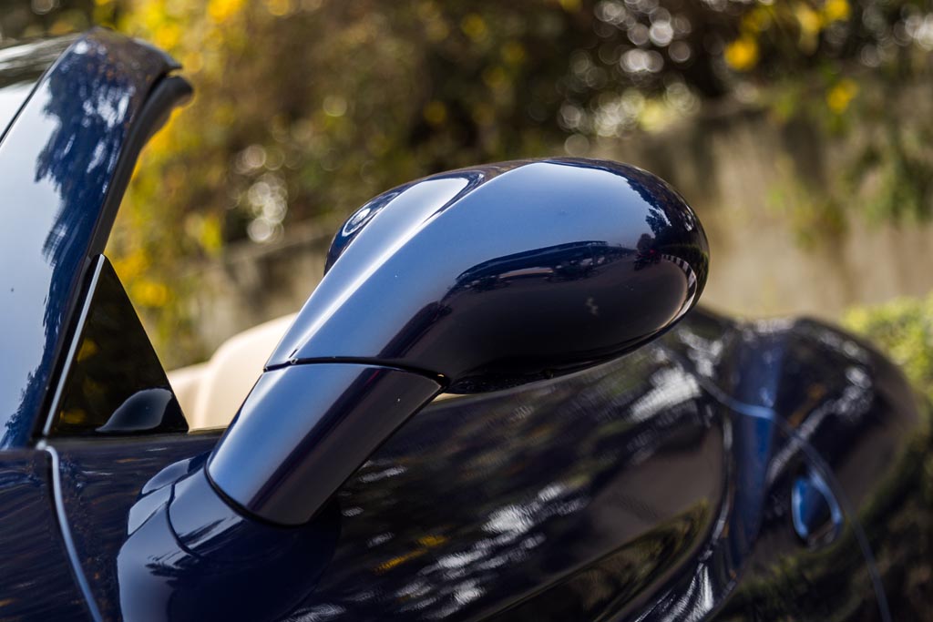 Ferrari California rear view mirror