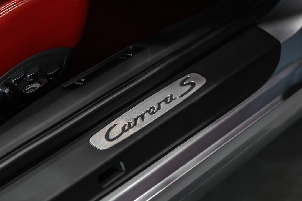 Porsche 911 Carrera S model and badging