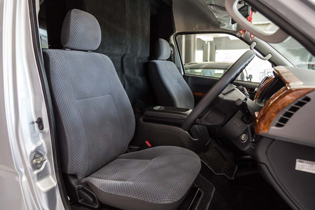 Toyota Hiace Commuter interiors