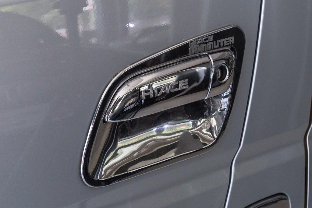 Toyota Hiace Commuter model and badging