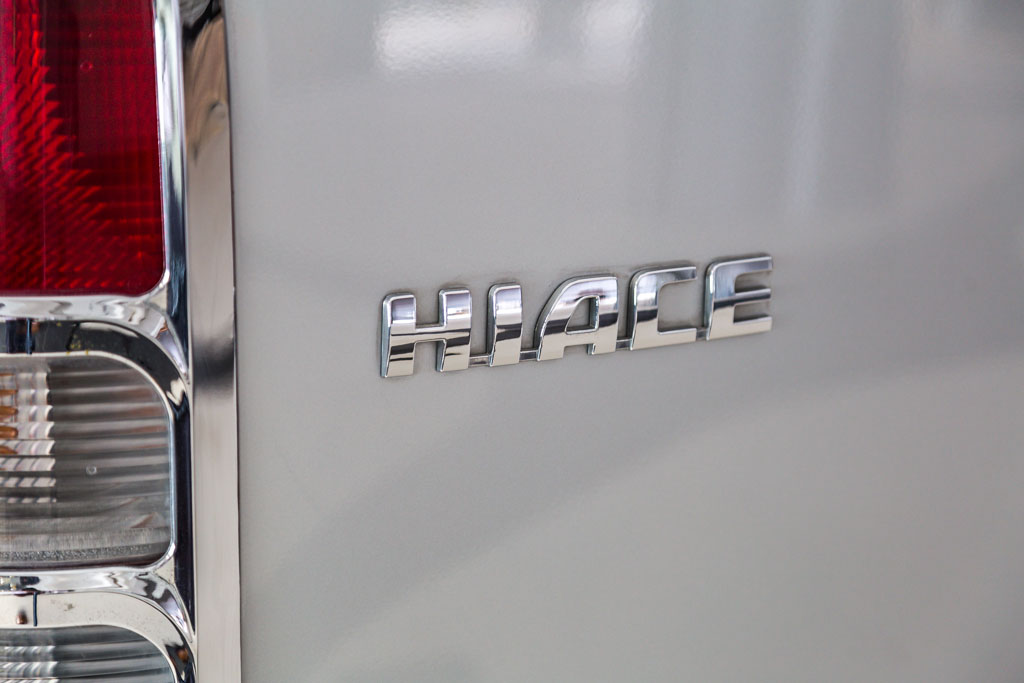 Toyota Hiace Commuter model and badging