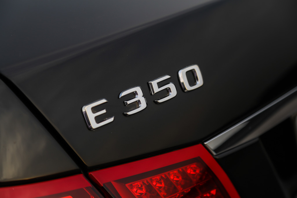 Mercedes Benz E350 CDI model and badging 1