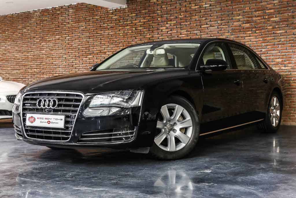 Audi A8 L front left view
