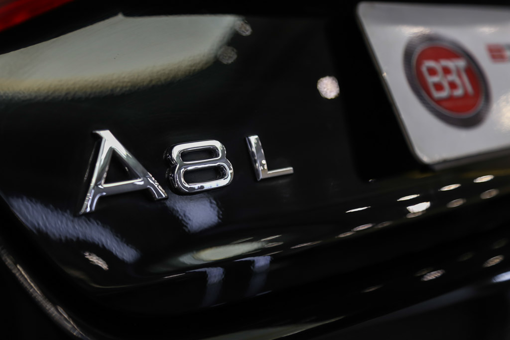 Audi A8 L model and badging 1