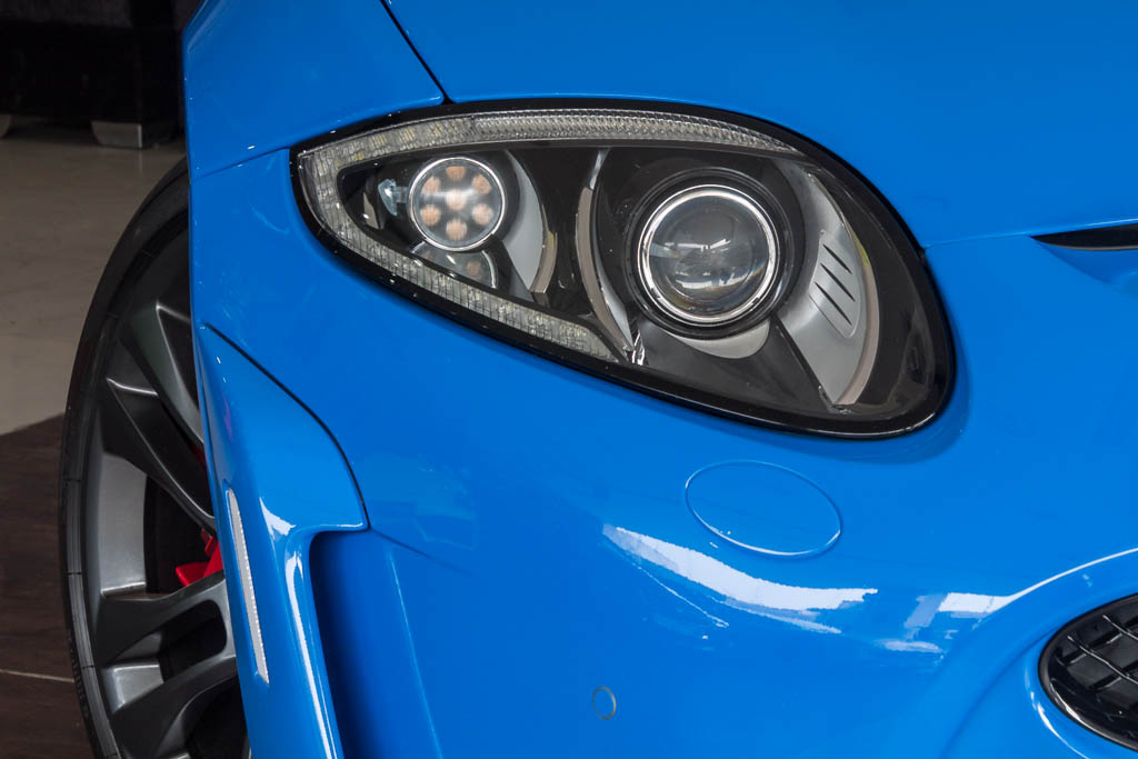 Jaguar XKR-S headlight