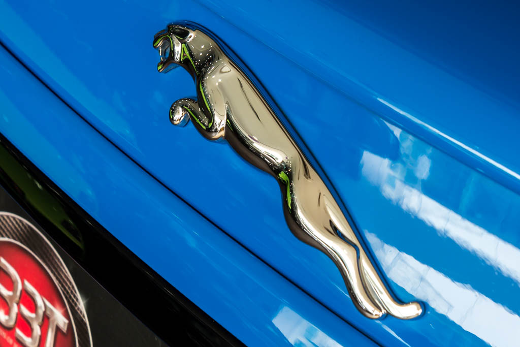 Jaguar XKR-S model and badging