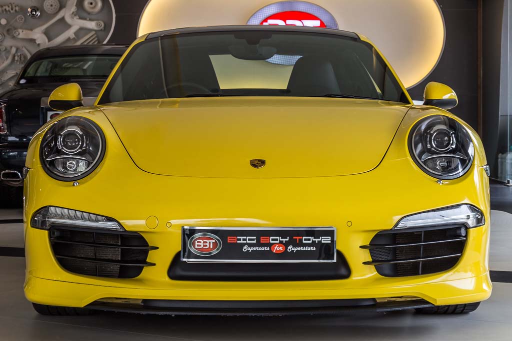 【未開封】アイドロン Porsche 911 Turbo S 2011 イエロー アイドロン EM619A ポルシェ 911 (997.2) Turbo 2010 スピード